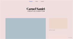 Desktop Screenshot of carmelsamiri.com