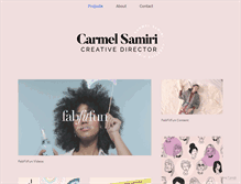 Tablet Screenshot of carmelsamiri.com
